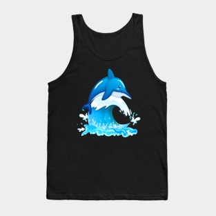 Dolphins nrl Tank Top